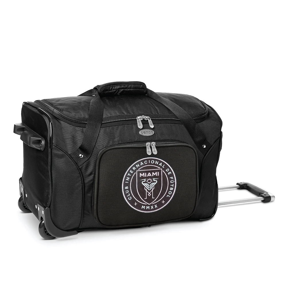 MOJO Inter Miami CF Wheeled Carry-On Duffle Bag