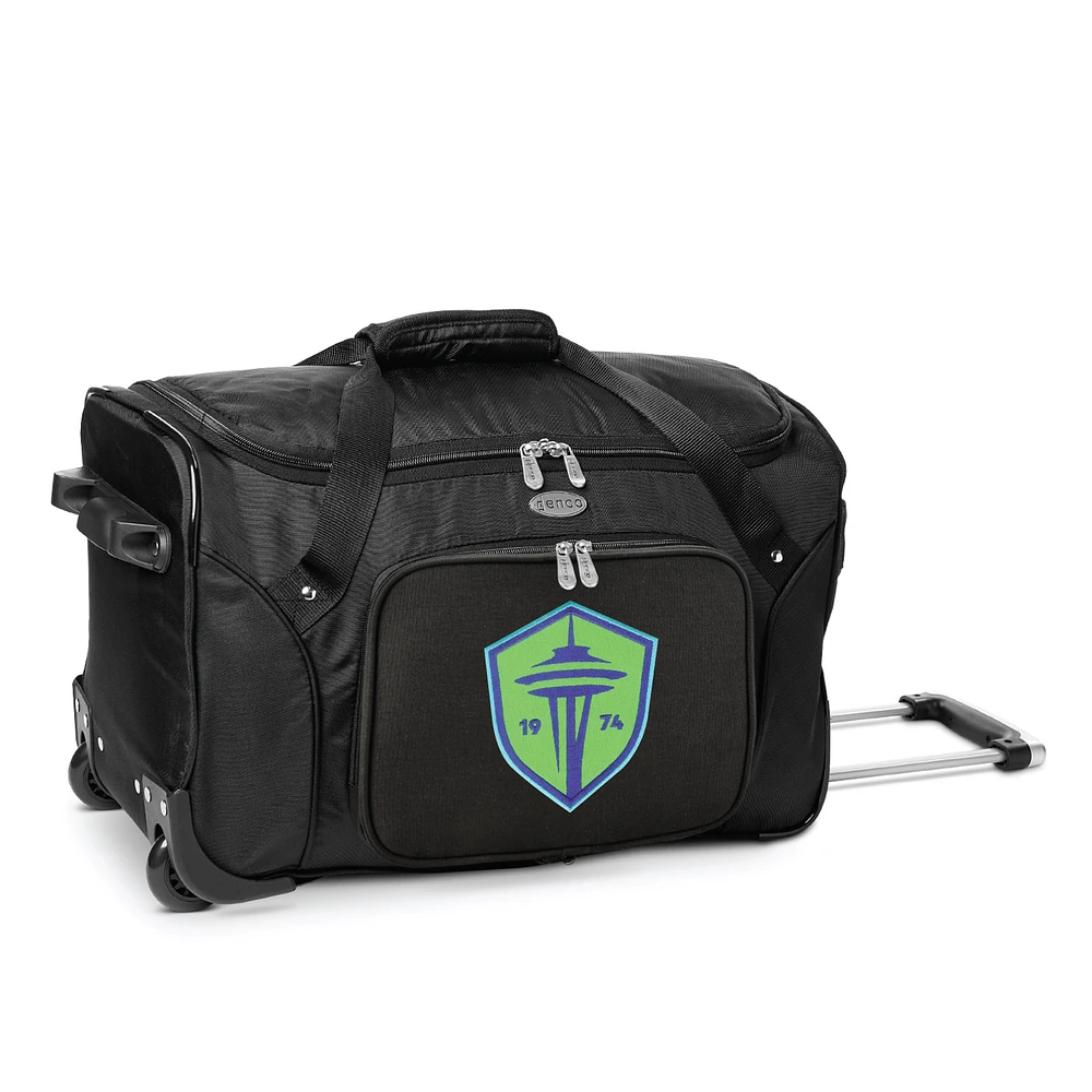 MOJO Seattle Sounders FC Wheeled Carry-On Duffle Bag