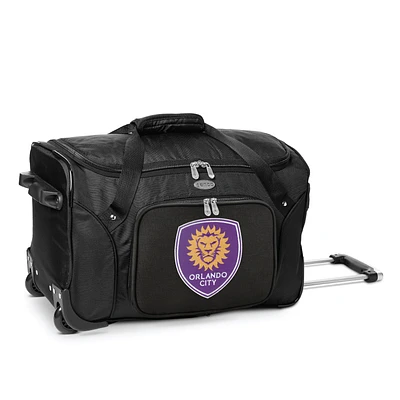 MOJO Orlando City SC Wheeled Carry-On Duffle Bag