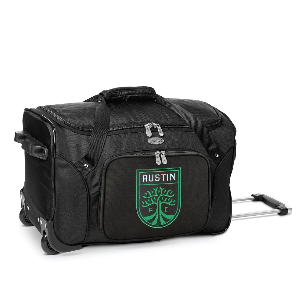 MOJO Austin FC Wheeled Carry-On Duffle Bag