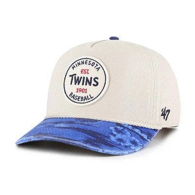 Men's '47 Cream/Navy Minnesota Twins Fiji Rope Hitch Adjustable Hat