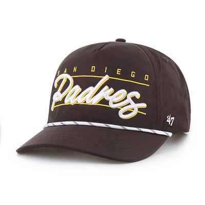 Men's '47 Brown San Diego Padres Condor Hitch Adjustable Hat