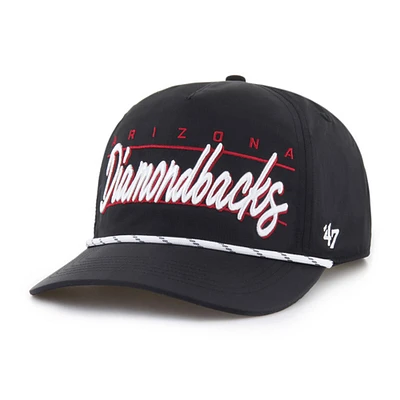 Men's '47 Black Arizona Diamondbacks Condor Hitch Adjustable Hat