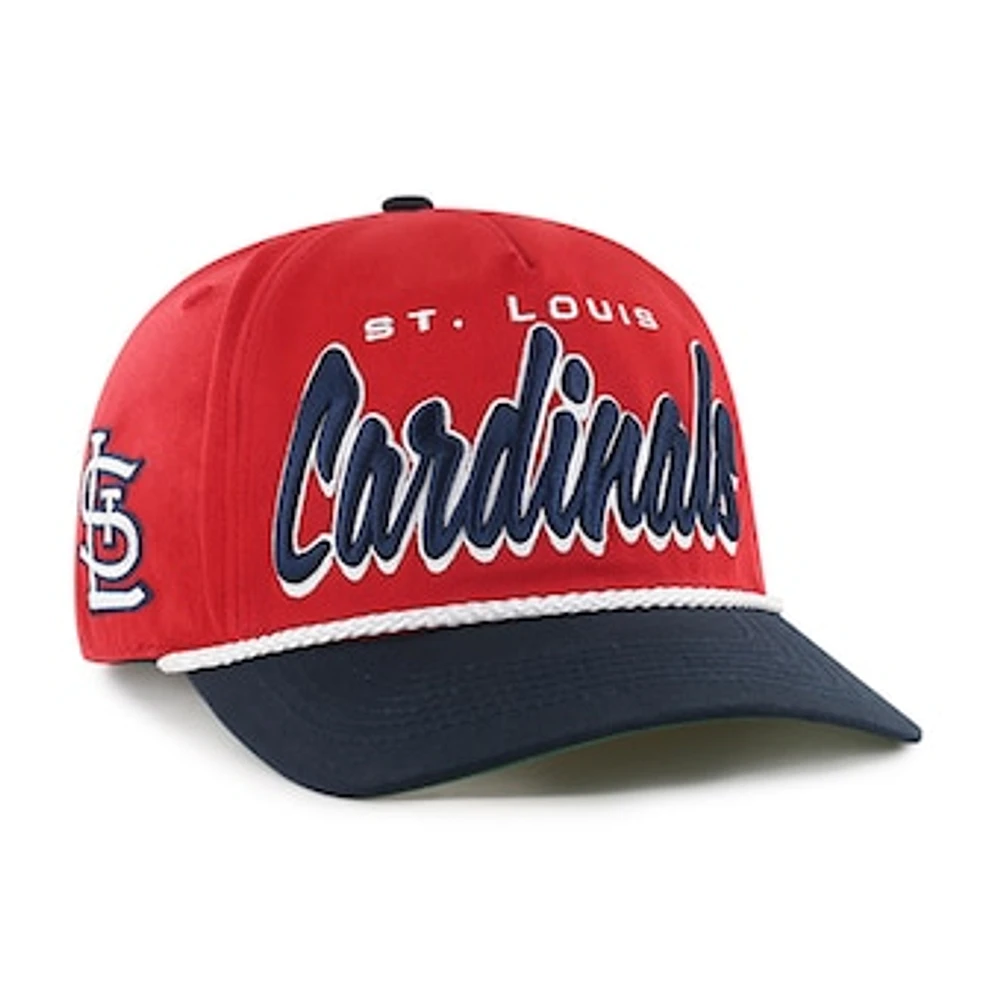 Men's '47 Red St. Louis Cardinals Dropshadow Rope Hitch Adjustable Hat