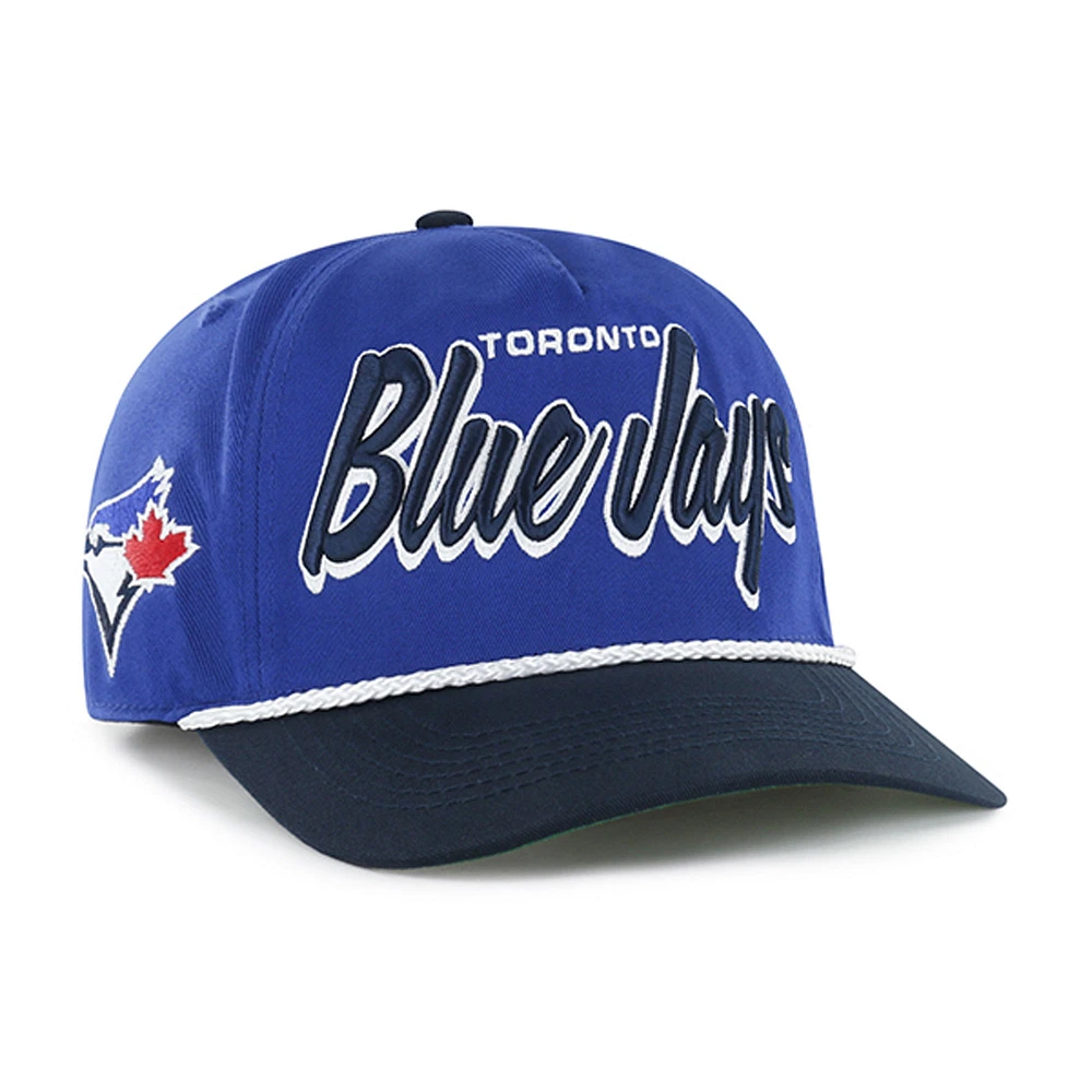 Men's '47 Royal Toronto Blue Jays Dropshadow Rope Hitch Adjustable Hat