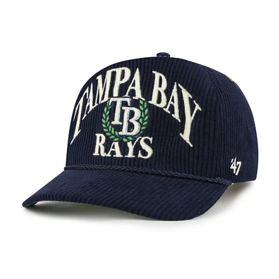 Men's '47 Navy Tampa Bay Rays Pitchout Rope Hitch Adjustable Hat