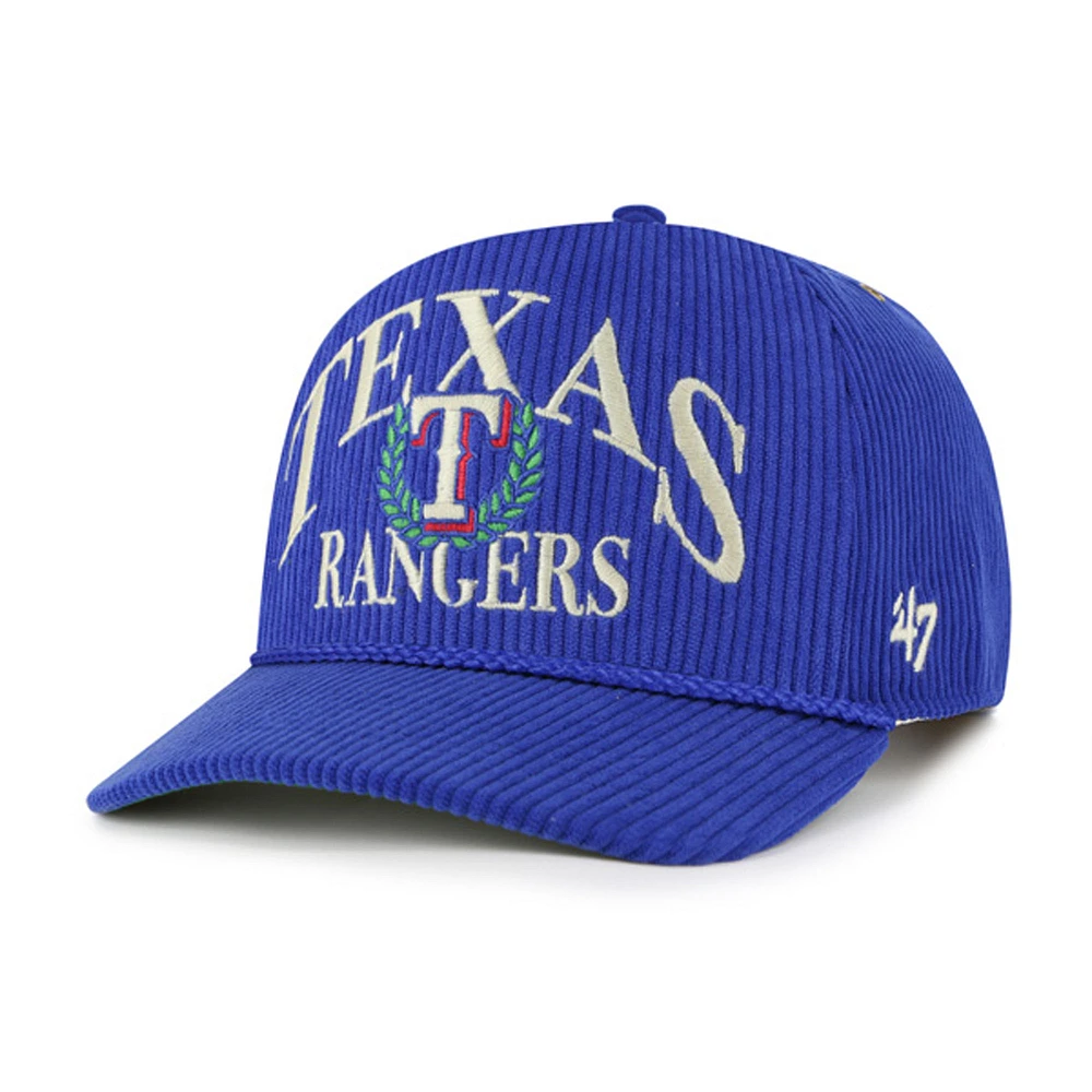 Men's '47 Royal Texas Rangers Pitchout Rope Hitch Adjustable Hat