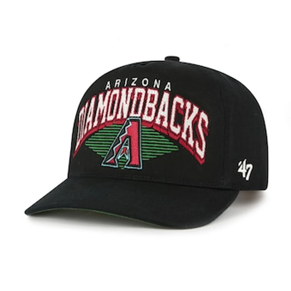 Men's '47 Black Arizona Diamondbacks Pomona Hitch Adjustable Hat