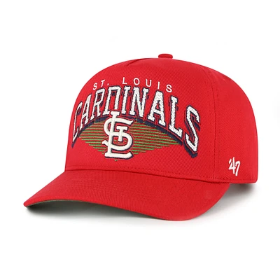 Men's '47 Red St. Louis Cardinals Pomona Hitch Adjustable Hat
