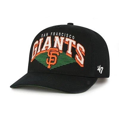 Men's '47 Black San Francisco Giants Pomona Hitch Adjustable Hat