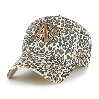 Women's '47 Cream Athletics Lisa Clean Up Adjustable Hat