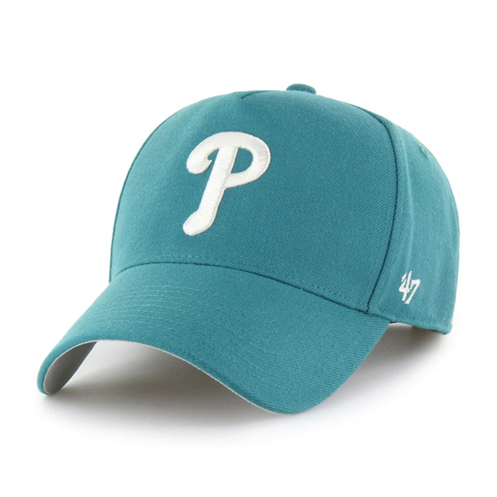 Men's '47 Teal Philadelphia Phillies Ballpark Offside Adjustable Hat