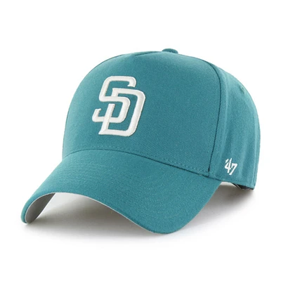 Men's '47 Teal San Diego Padres Ballpark Offside Adjustable Hat