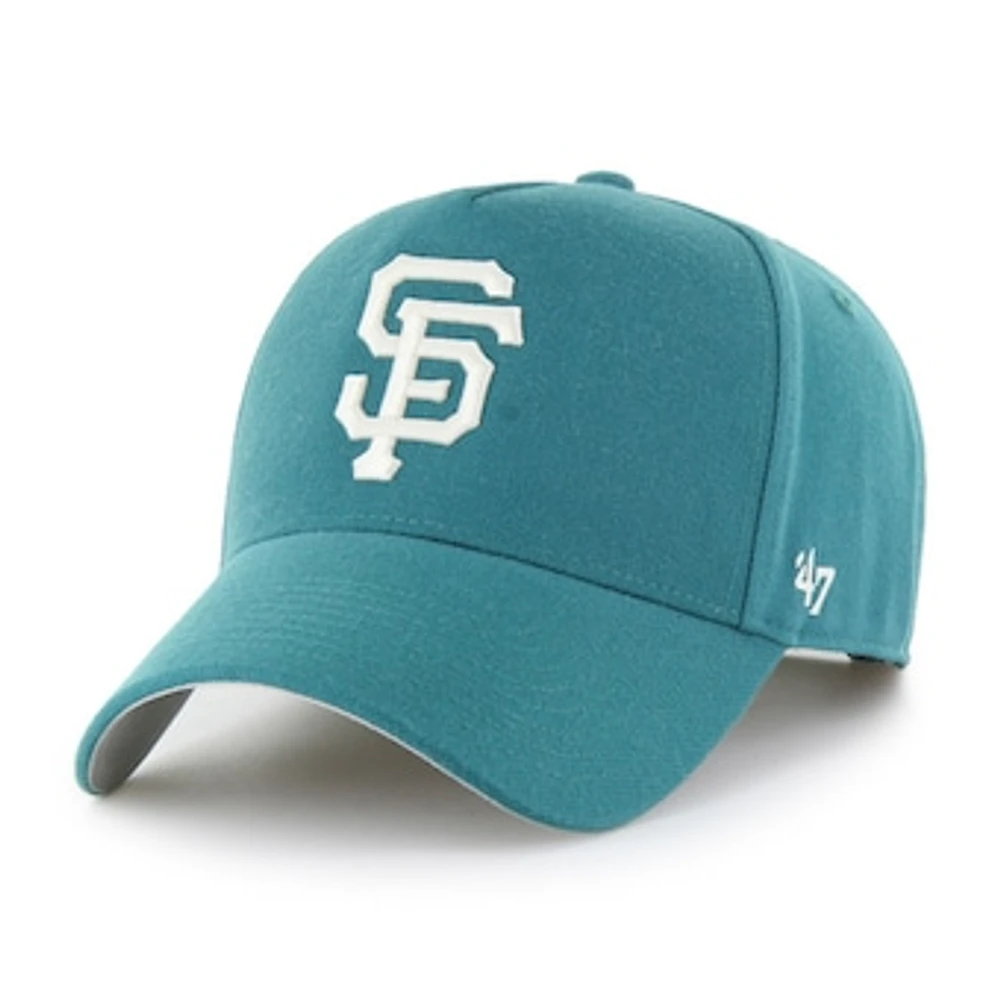 Men's '47 Teal San Francisco Giants Ballpark Offside Adjustable Hat