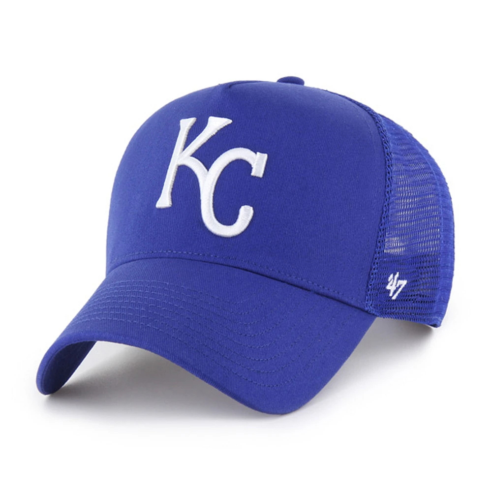 Men's '47 Royal Kansas City Royals Ballpark Offside Adjustable Trucker Hat