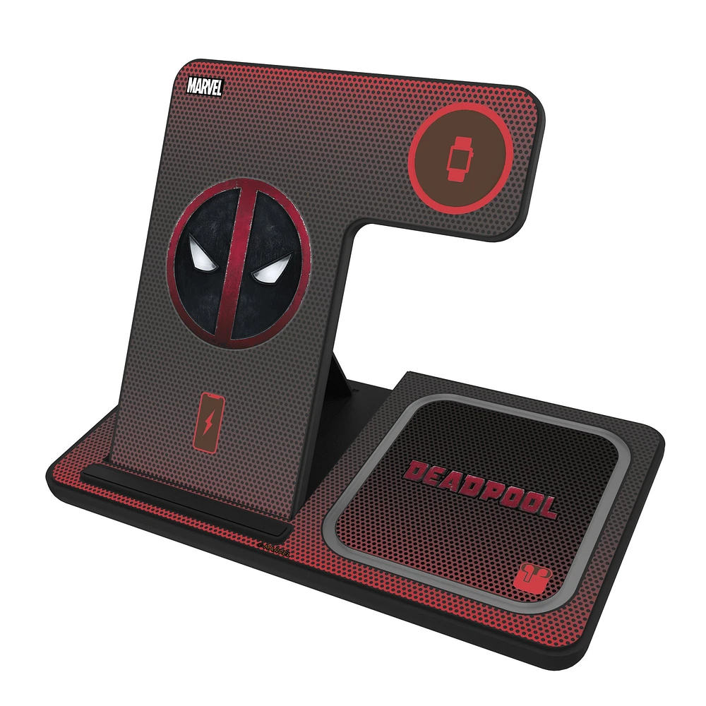 Keyscaper Deadpool Three-In-One Charging Station