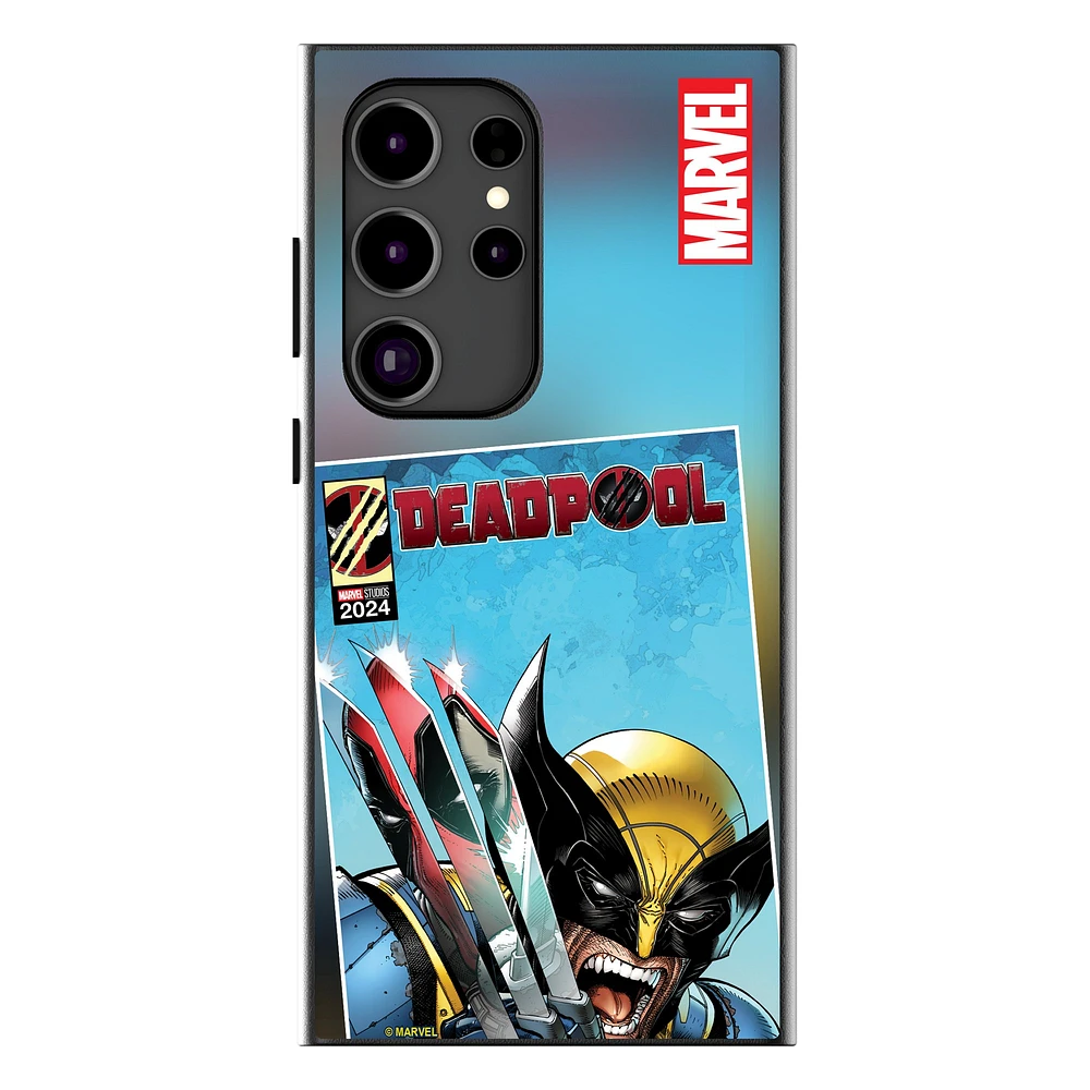 Keyscaper Deadpool & Wolverine Galaxy Magnetic Bump Case