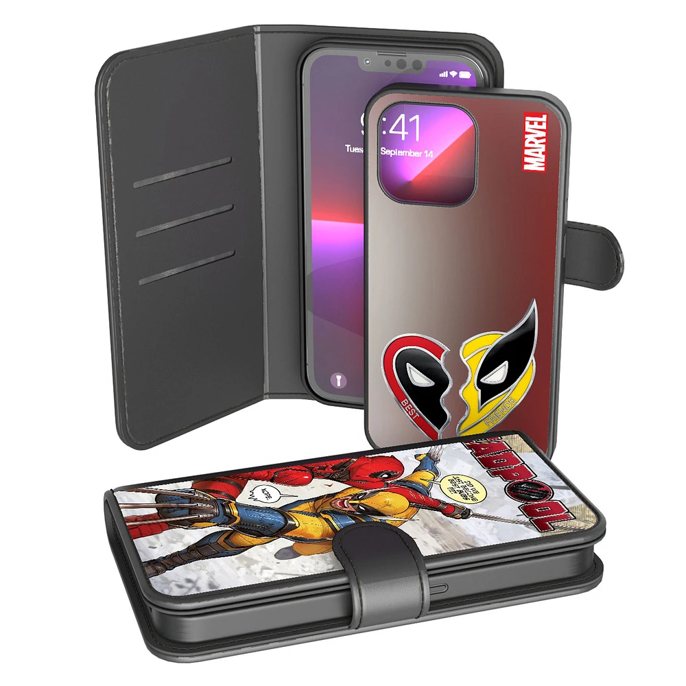 Keyscaper Deadpool & Wolverine iPhone Wallet Case