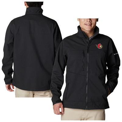 Men's Columbia Black Ottawa Senators Ascender II Full-Zip Jacket