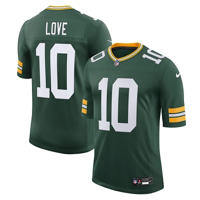 Men's Nike Jordan Love Green Bay Packers Team Vapor Untouchable Limited Jersey