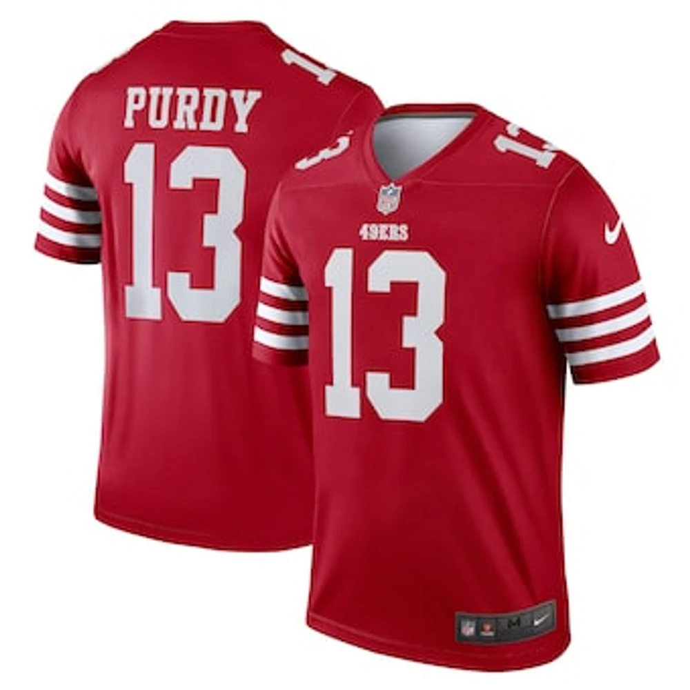 Men's Nike Brock Purdy Scarlet San Francisco 49ers Legend Player Performance Top