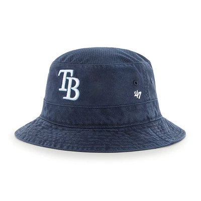 Men's '47 Navy Tampa Bay Rays Primary Logo Bucket Hat