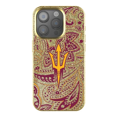 Keyscaper Arizona State Sun Devils Paisley Bling iPhone Case