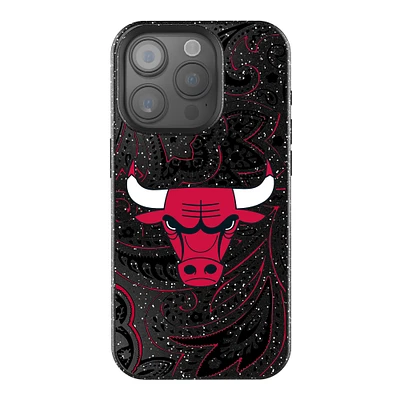 Keyscaper Chicago Bulls Paisley Bling iPhone Case