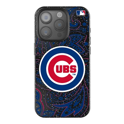 Keyscaper Chicago Cubs Paisley Bling iPhone Case
