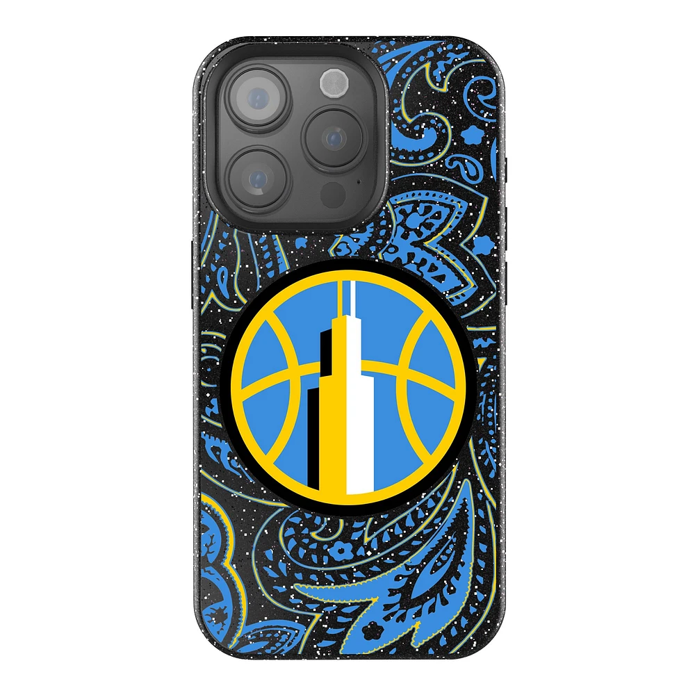 Keyscaper Chicago Sky Paisley Bling iPhone Case
