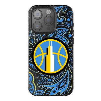 Keyscaper Chicago Sky Paisley Bling iPhone Case