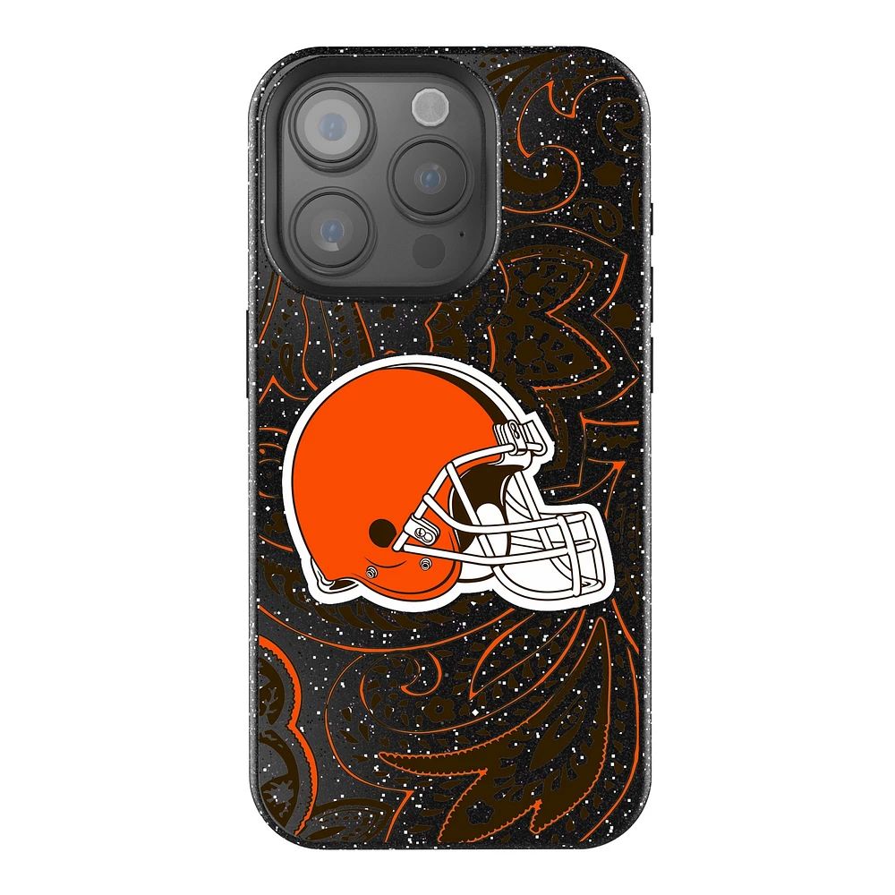 Keyscaper Cleveland Browns Paisley Bling iPhone Case
