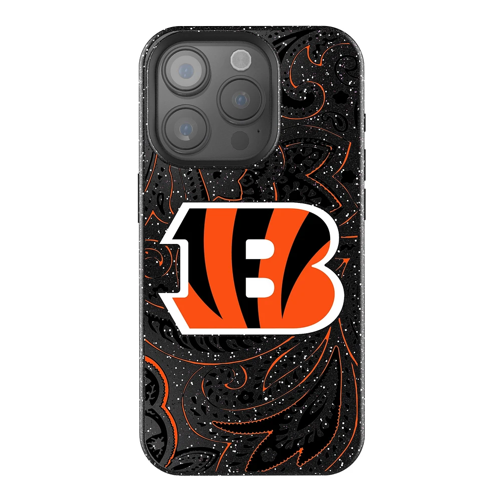 Keyscaper Cincinnati Bengals Paisley Bling iPhone Case