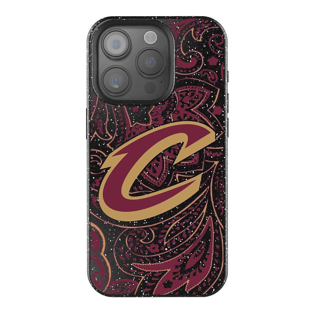 Keyscaper Cleveland Cavaliers Paisley Bling iPhone Case
