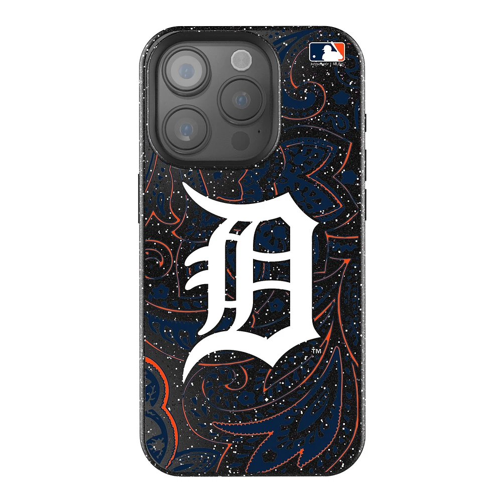 Keyscaper Detroit Tigers Paisley Bling iPhone Case