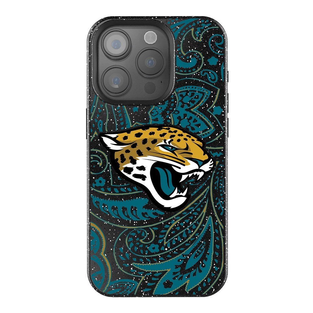Keyscaper Jacksonville Jaguars Paisley Bling iPhone Case