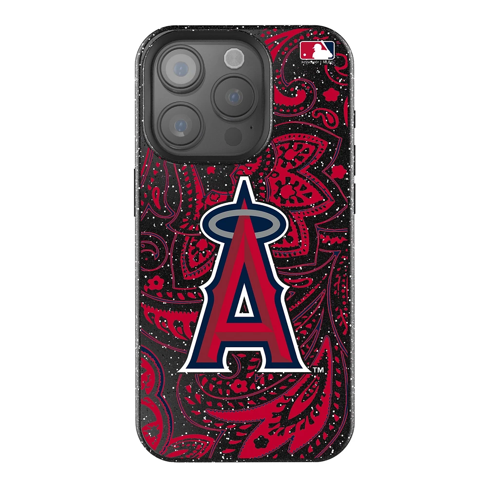 Keyscaper Los Angeles Angels Paisley Bling iPhone Case