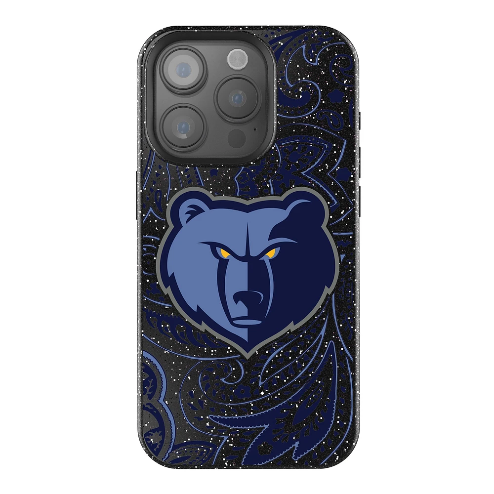 Keyscaper Memphis Grizzlies Paisley Bling iPhone Case
