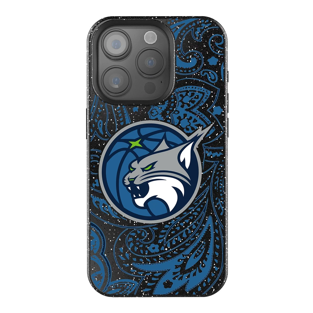 Keyscaper Minnesota Lynx Paisley Bling iPhone Case