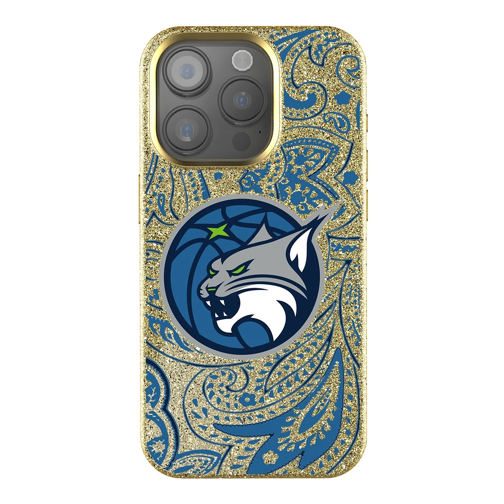 Keyscaper Minnesota Lynx Paisley Bling iPhone Case