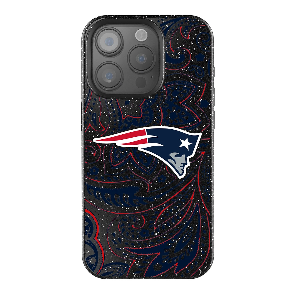 Keyscaper New England Patriots Paisley Bling iPhone Case