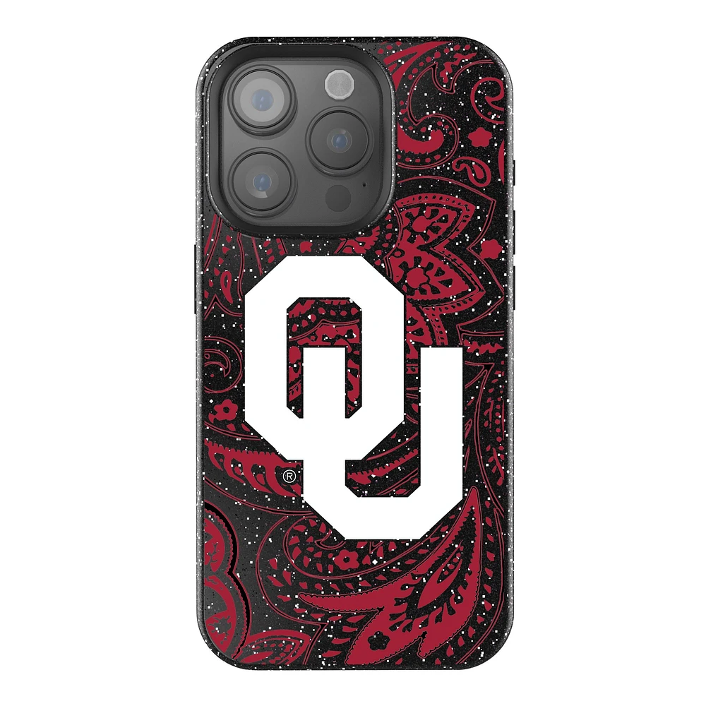Keyscaper Oklahoma Sooners Paisley Bling iPhone Case