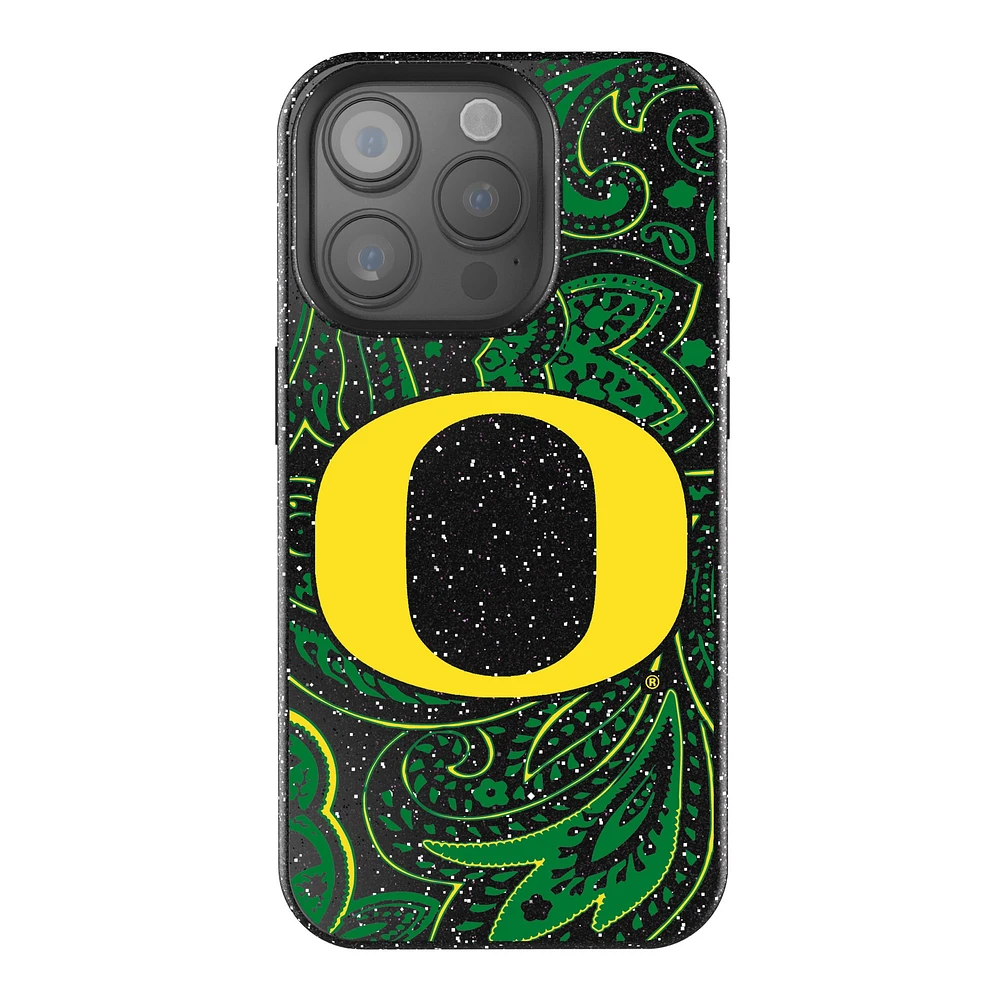 Keyscaper Oregon Ducks Paisley Bling iPhone Case
