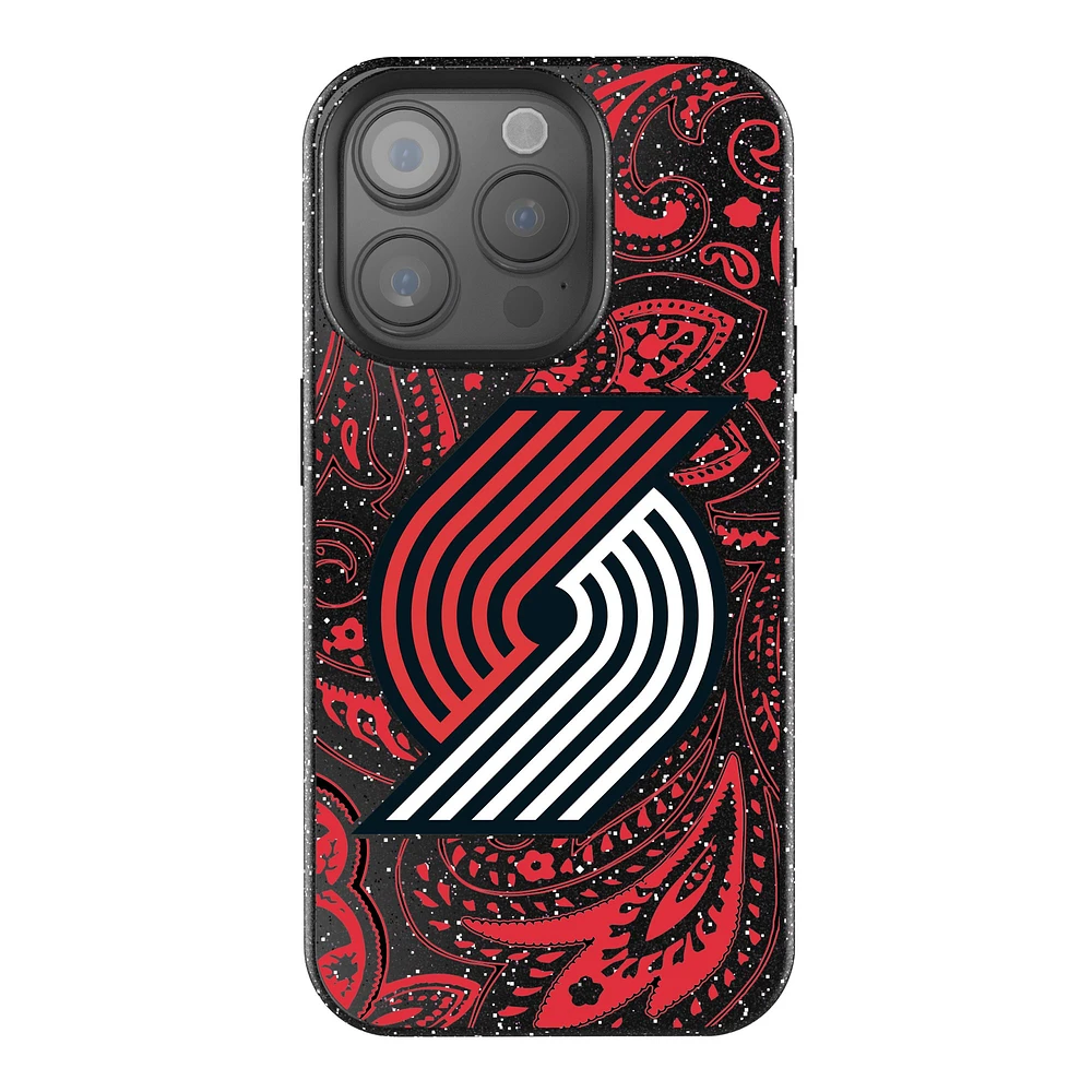 Keyscaper Portland Trail Blazers Paisley Bling iPhone Case