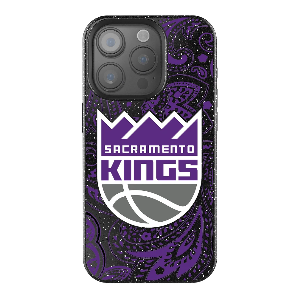 Keyscaper Sacramento Kings Paisley Bling iPhone Case