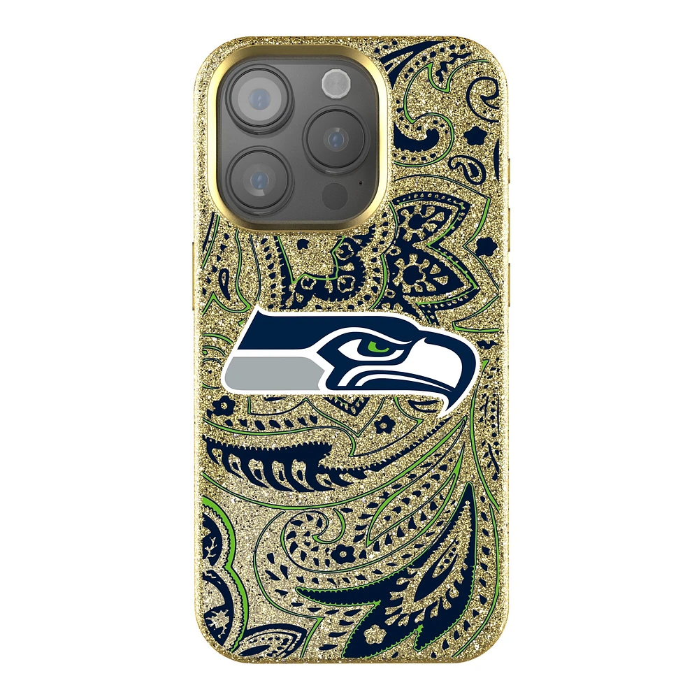 Keyscaper Seattle Seahawks Paisley Bling iPhone Case