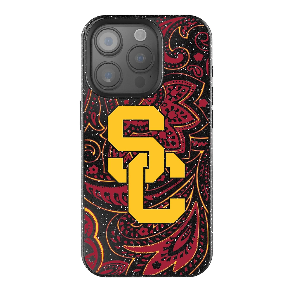Keyscaper USC Trojans Paisley Bling iPhone Case