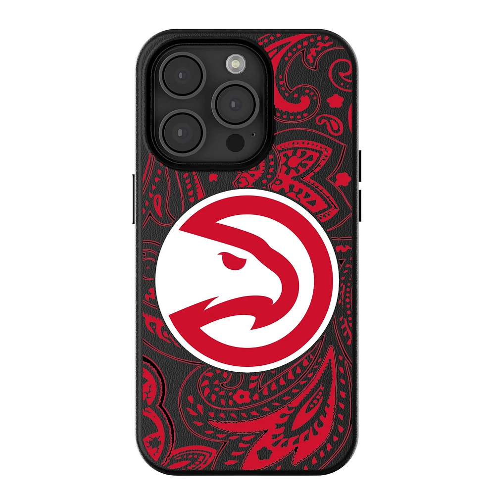 Keyscaper Atlanta Hawks Paisley iPhone Magnetic Bump Case