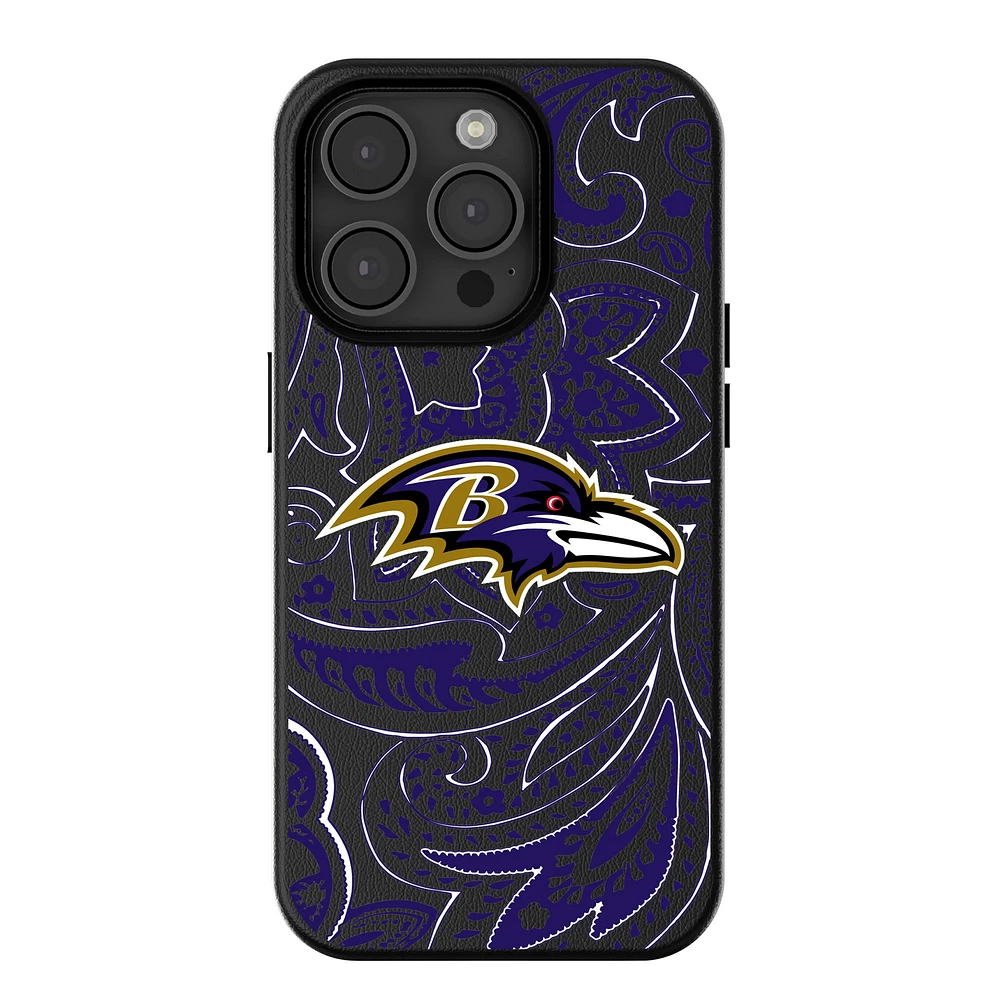 Keyscaper Baltimore Ravens Paisley iPhone Magnetic Bump Case