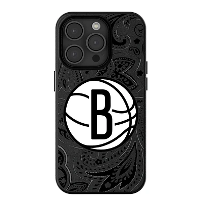 Keyscaper Brooklyn Nets Paisley iPhone Magnetic Bump Case
